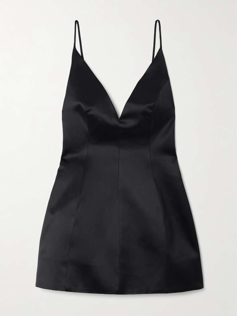 Retrofête Giavanna Satin Mini Dress