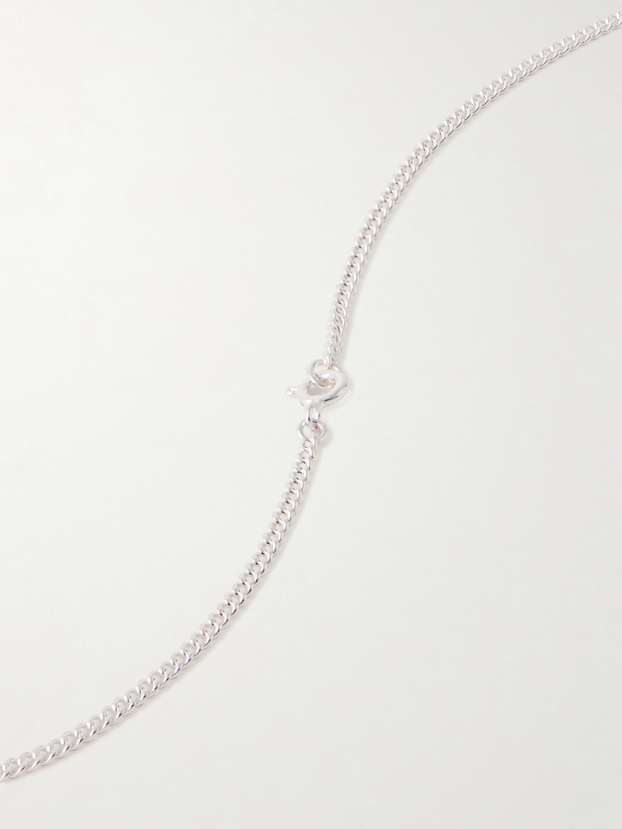 Completedworks The Heart Is Not A Metaphor Silver Necklace In Silver
