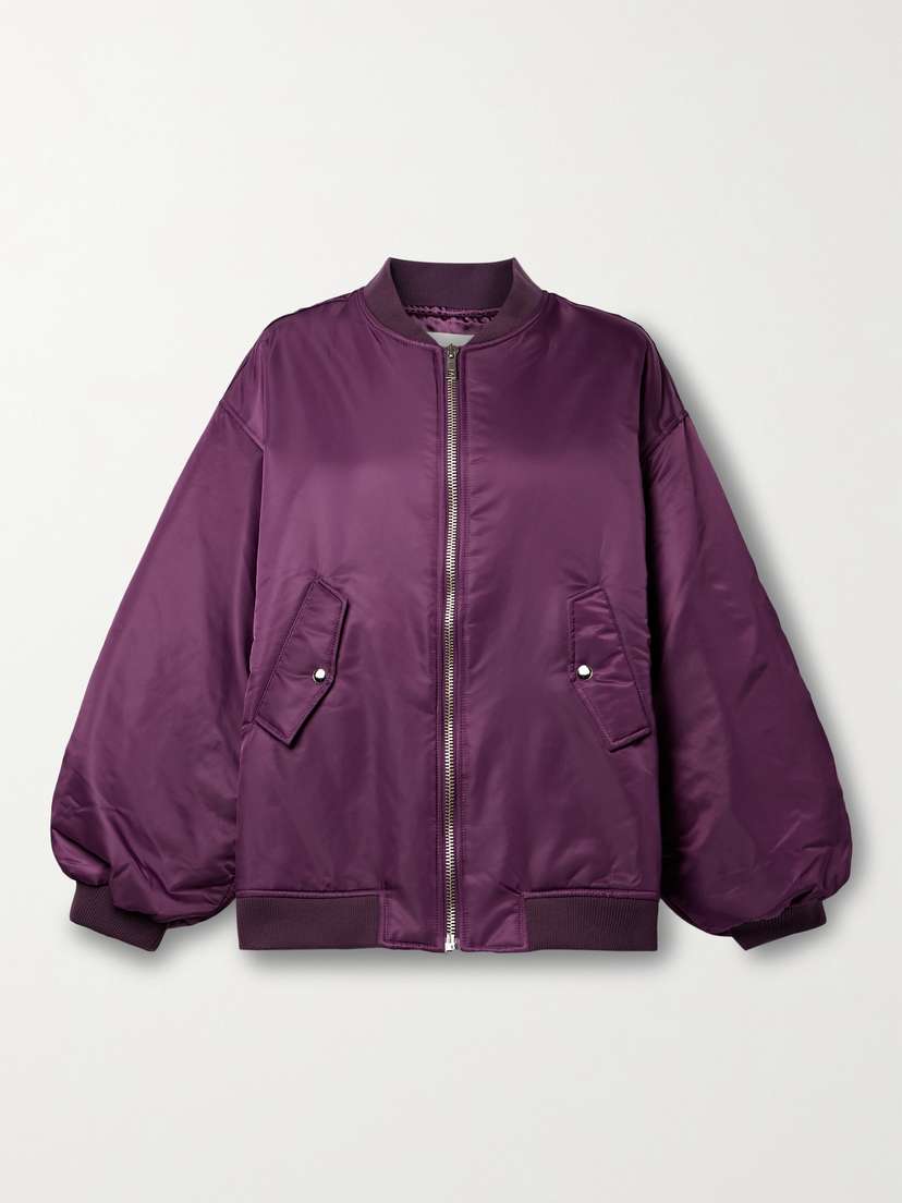 The Frankie Shop Astra Shell Bomber Jacket