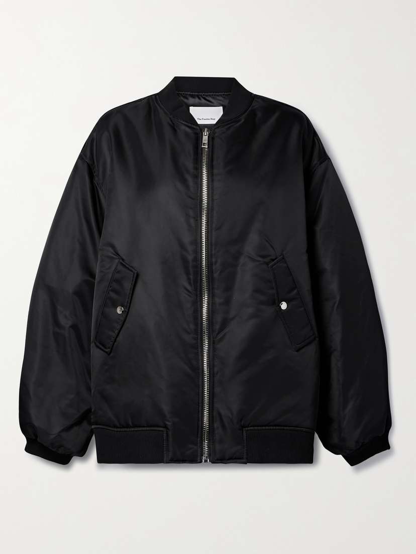 The Frankie Shop Astra Shell Bomber Jacket