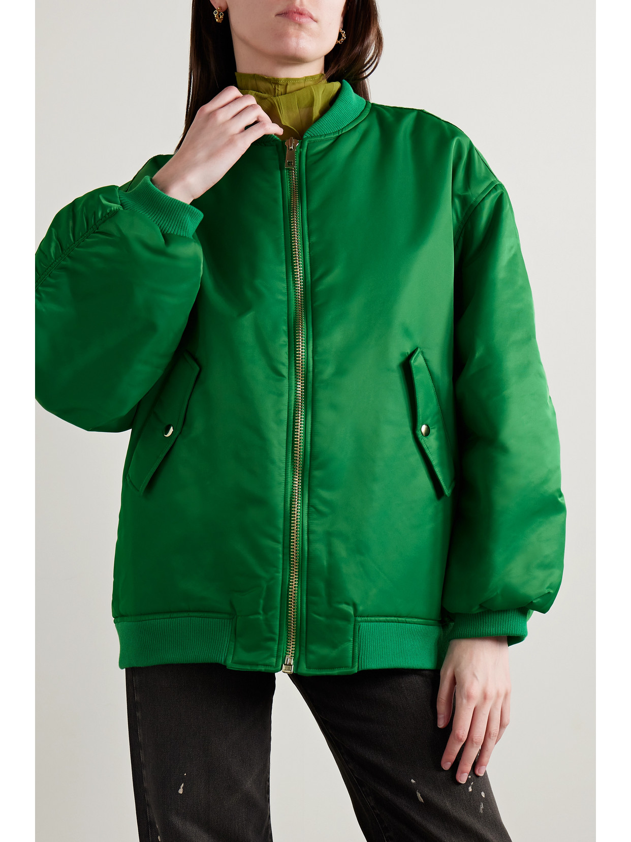 Astra Shell Bomber Jacket