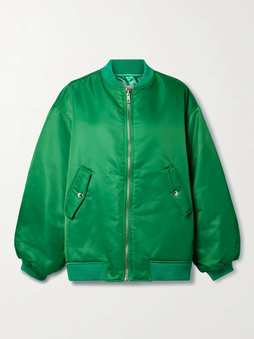 The Frankie Shop Astra Shell Bomber Jacket