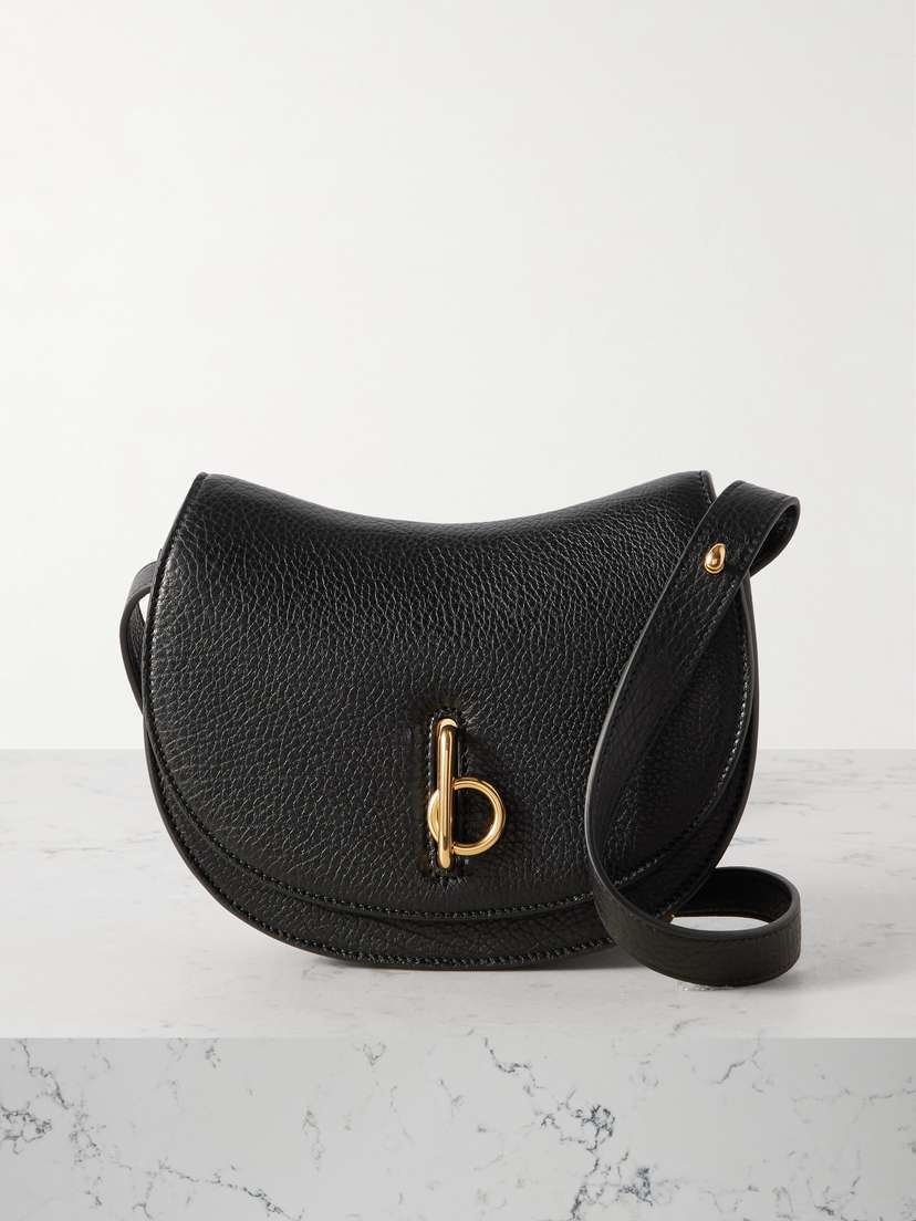 Burberry Mini Textured-leather Shoulder Bag