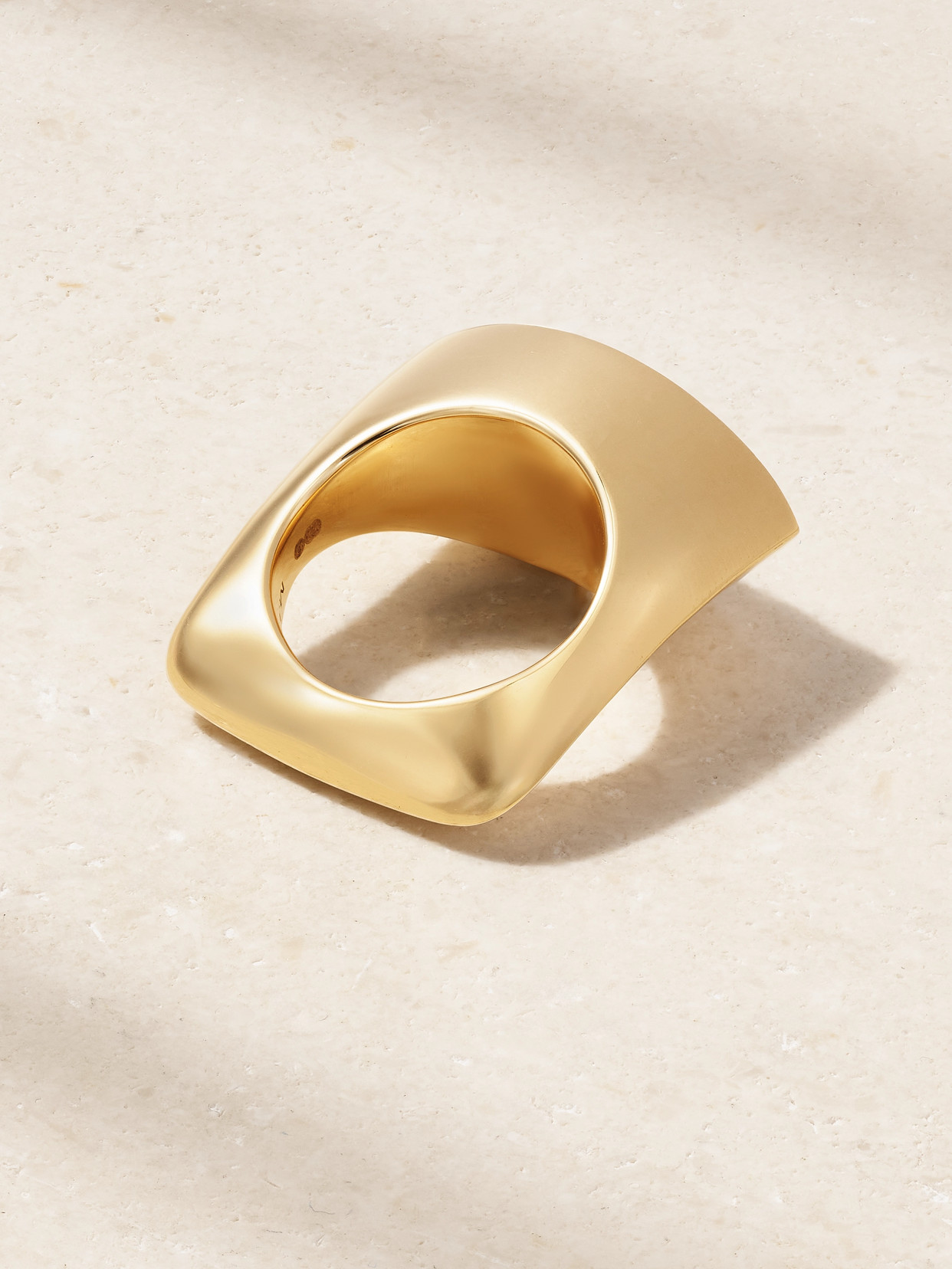 Marie Lichtenberg Evil Eye 18-karat Gold, Enamel, Diamond And Sapphire Ring In Green