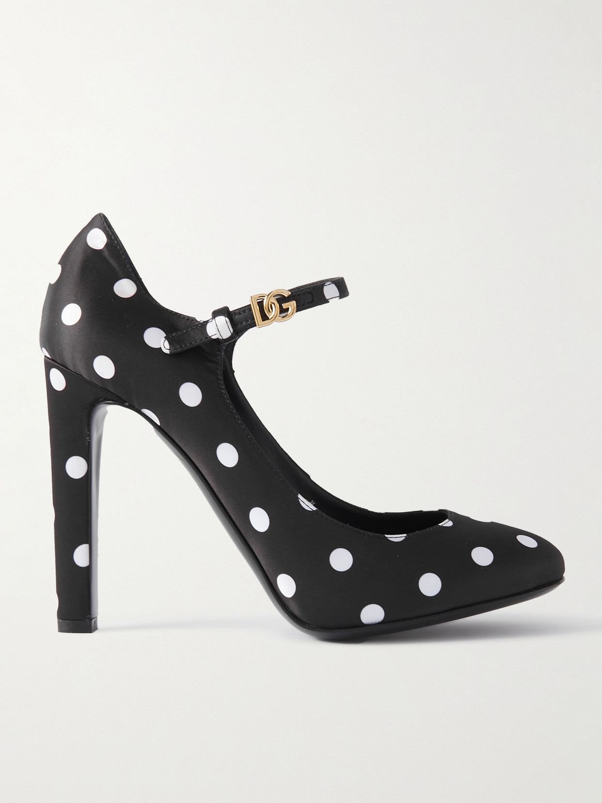 Dolce & Gabbana Black Mary Jane Pumps In Black