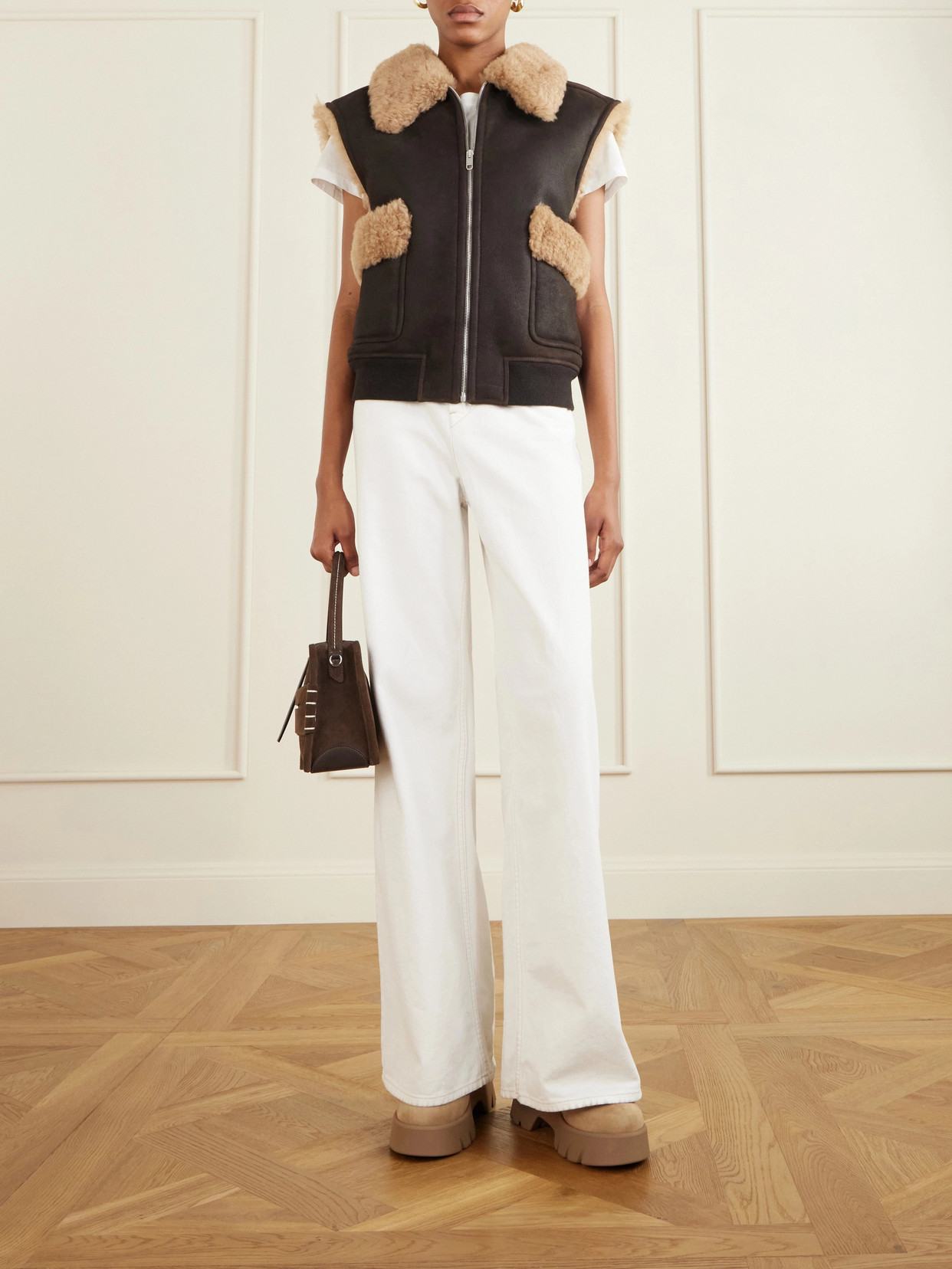 Stormy 50 Shearling-Lined Ankle Boots