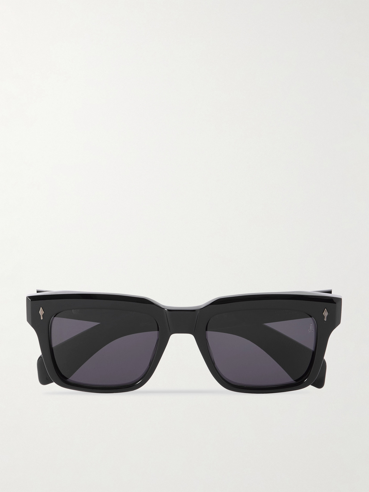 Jacques Marie Mage Torino Square-frame Acetate Sunglasses In Black