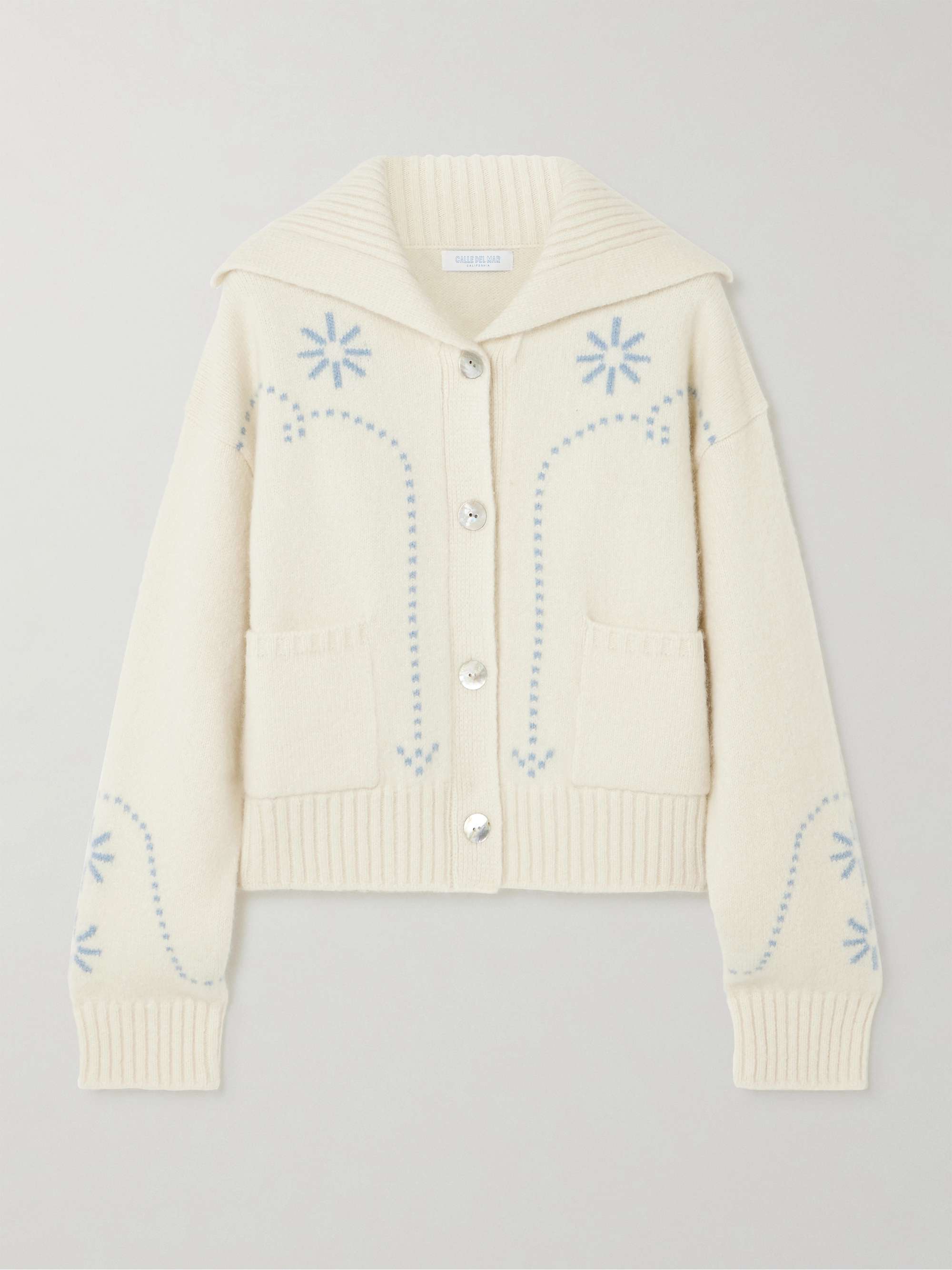 CALLE DEL MAR Cashmere cardigan | NET-A-PORTER