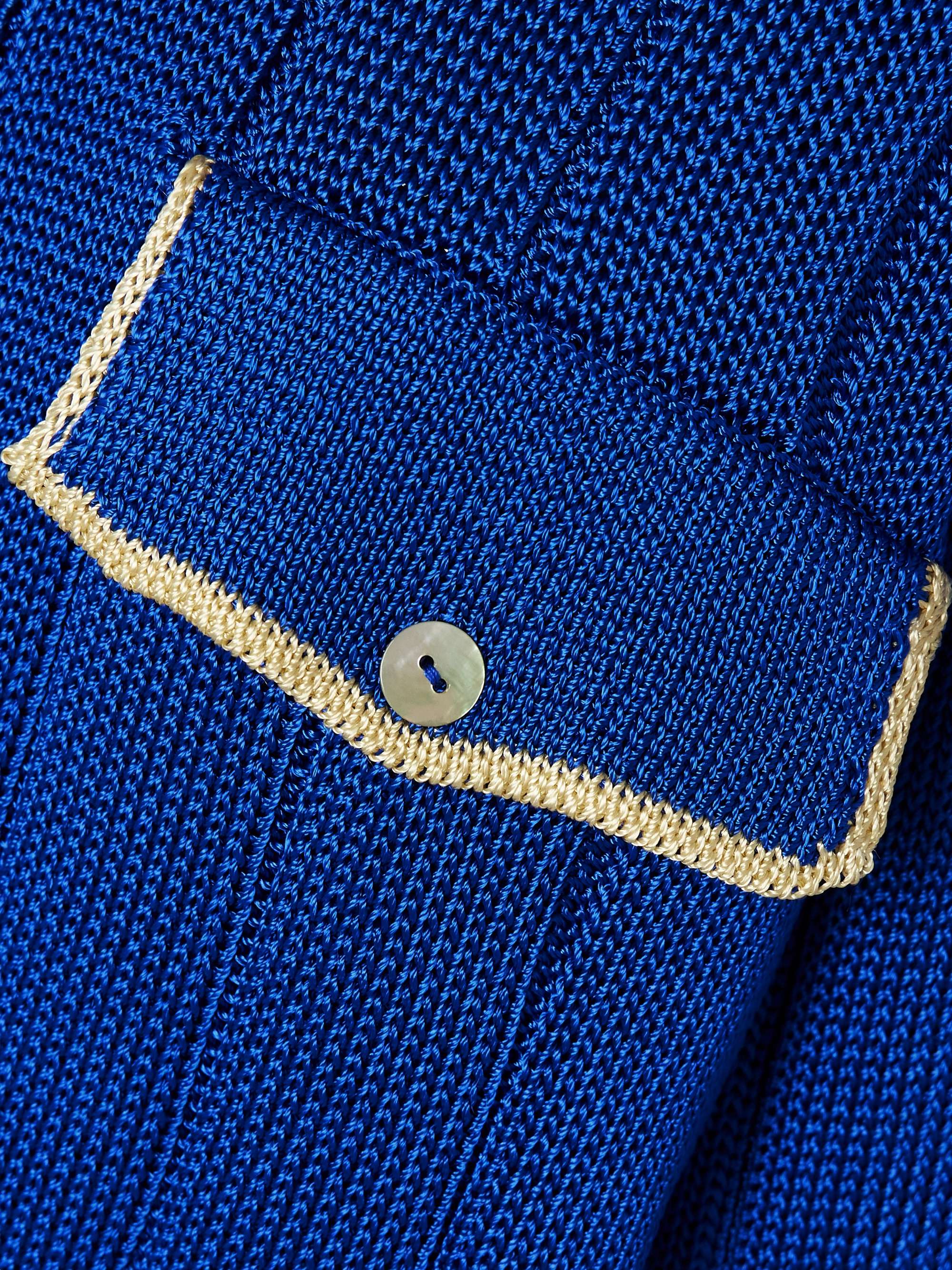 CALLE DEL MAR Ribbed-knit shirt