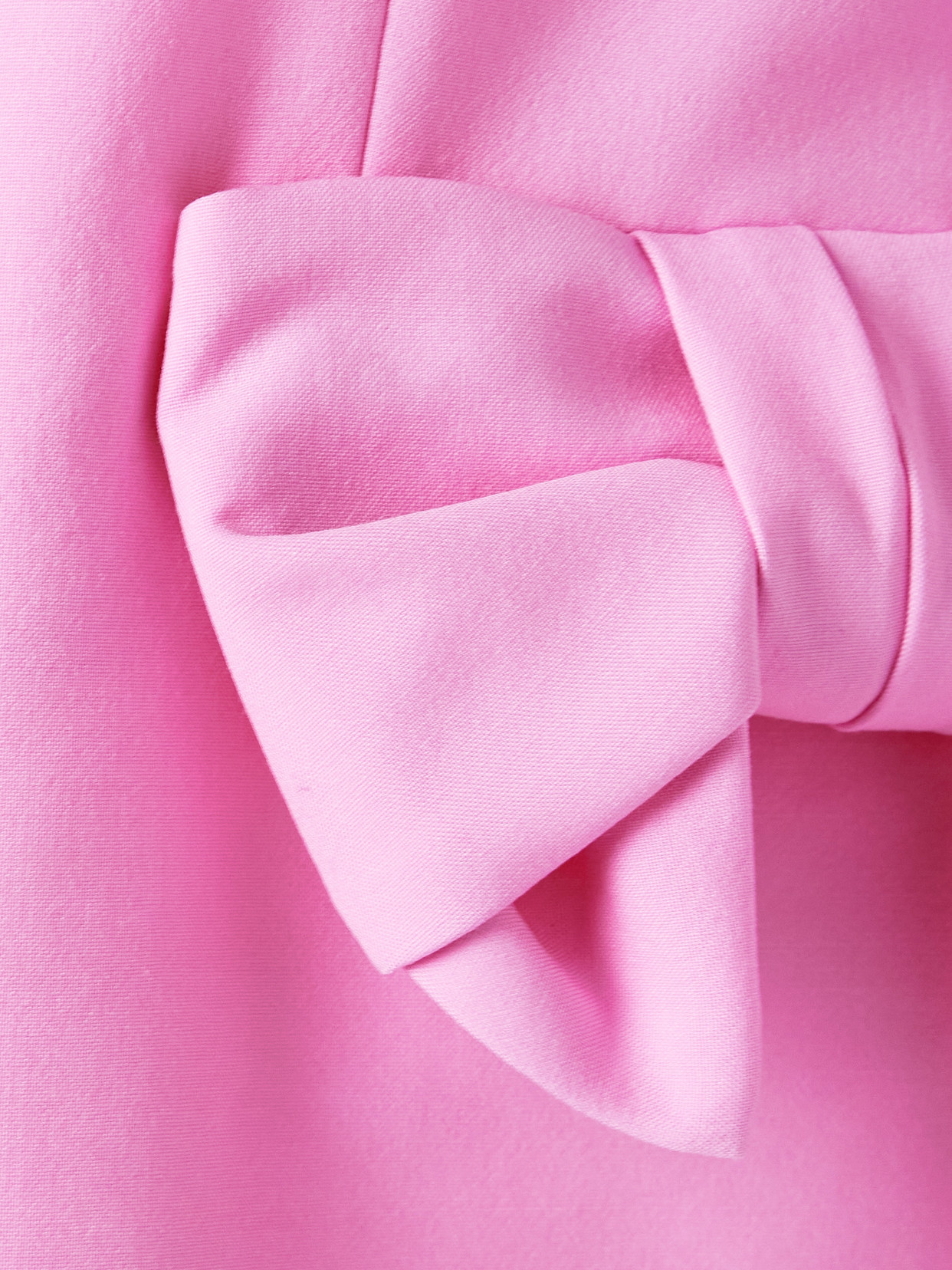 Comme Des Garcons Girl Bow-embellished Wool Grain De Poudre Jacket In Pink