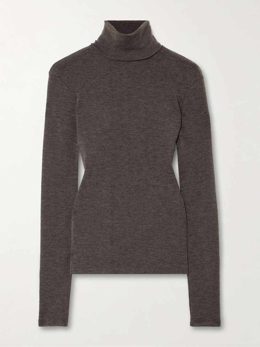 RÓHE Stretch-wool Turtleneck Sweater