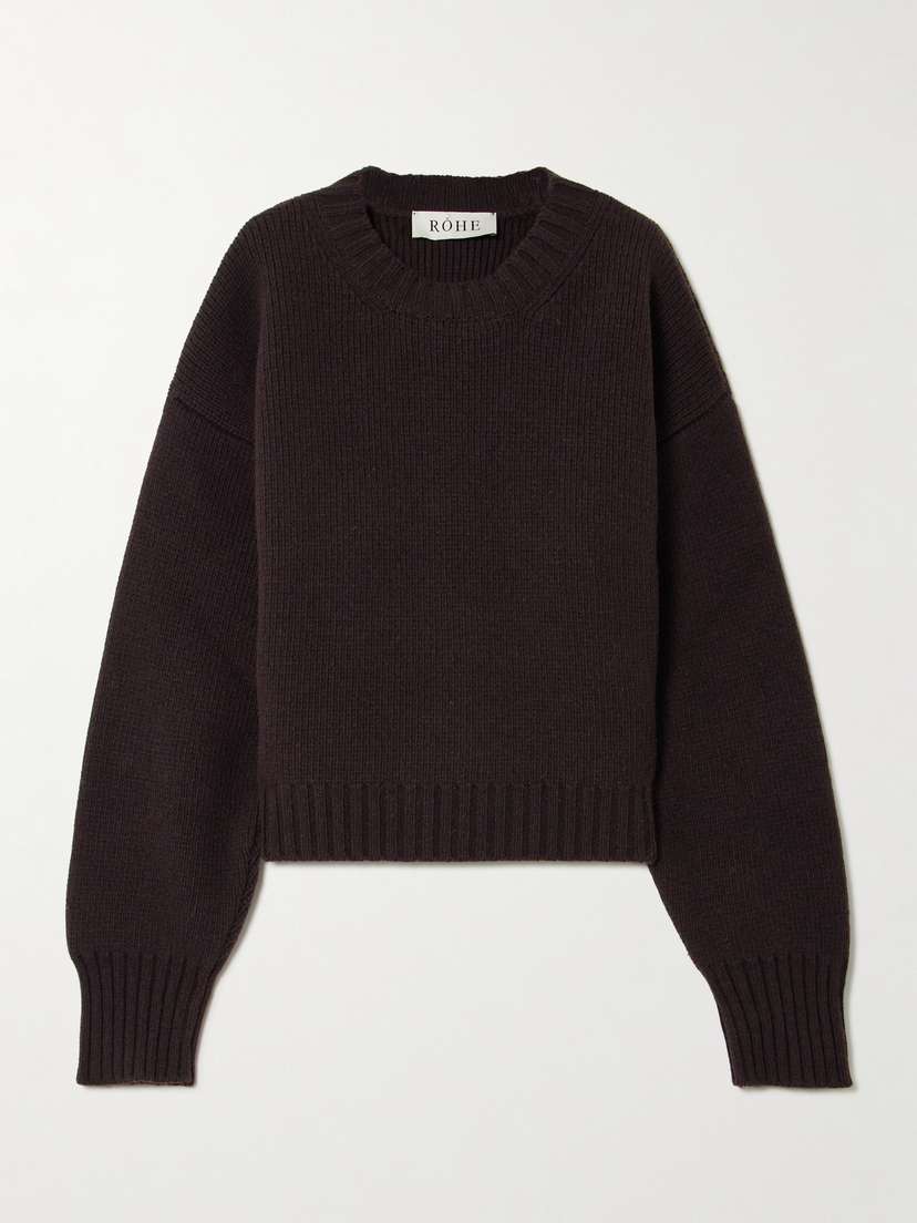 RÓHE Ribbed Wool Sweater