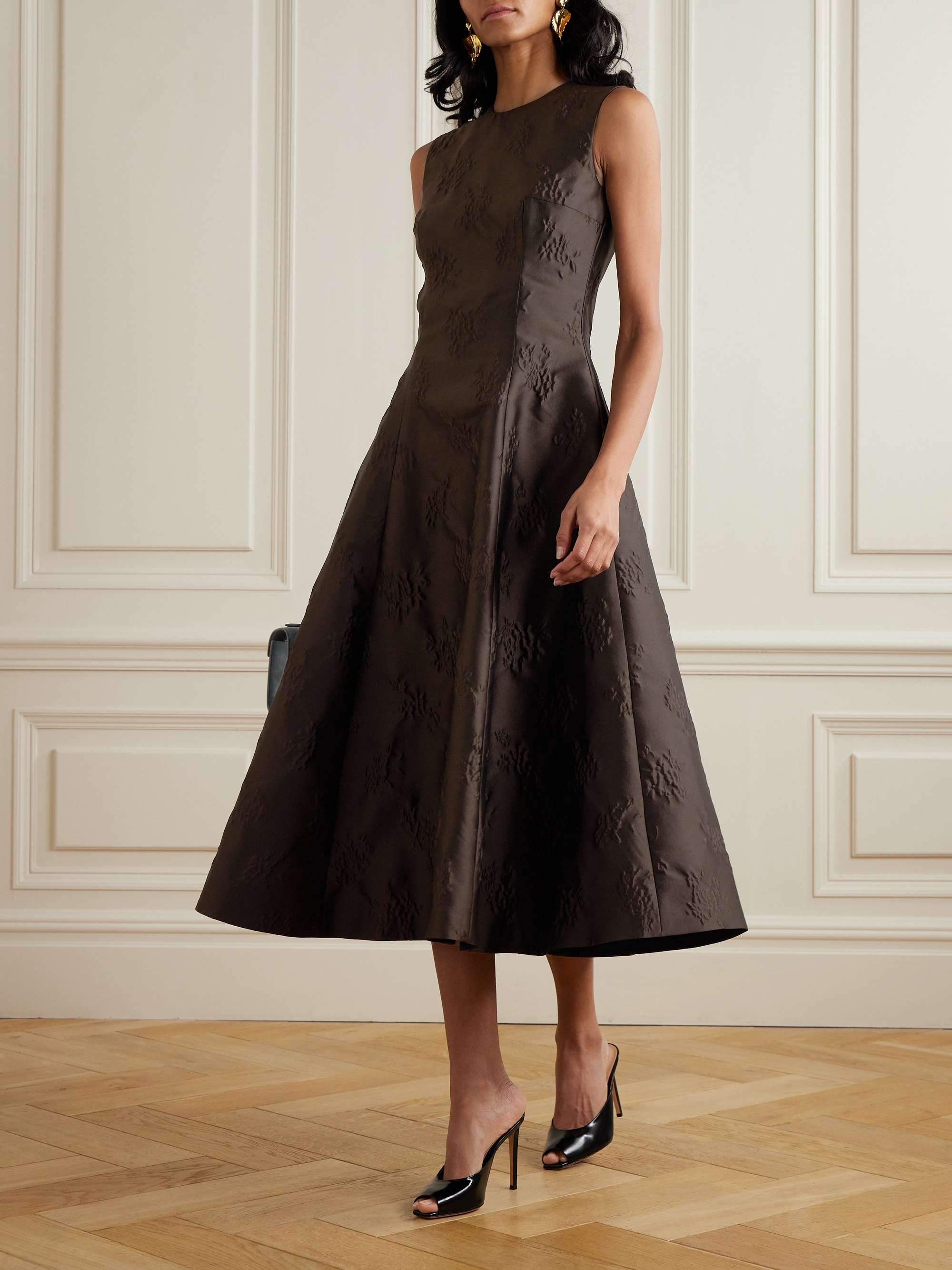 Emilia wickstead black dress store