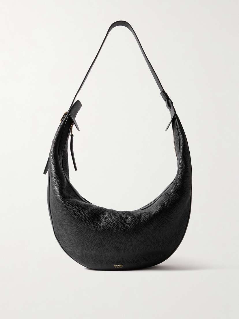Khaite Augustina Textured-leather Shoulder Bag