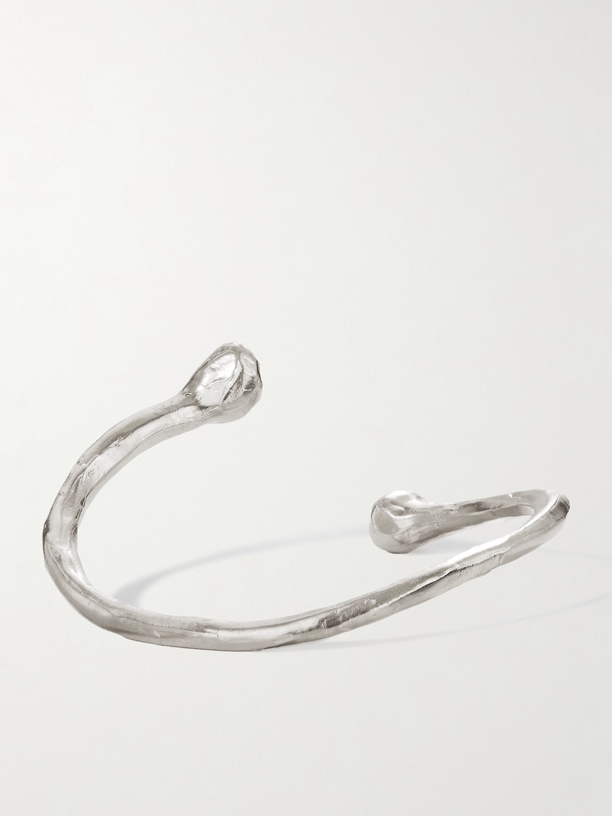 Alighieri The Bones Of Rebirth Recycled Silver Cuff In Silver