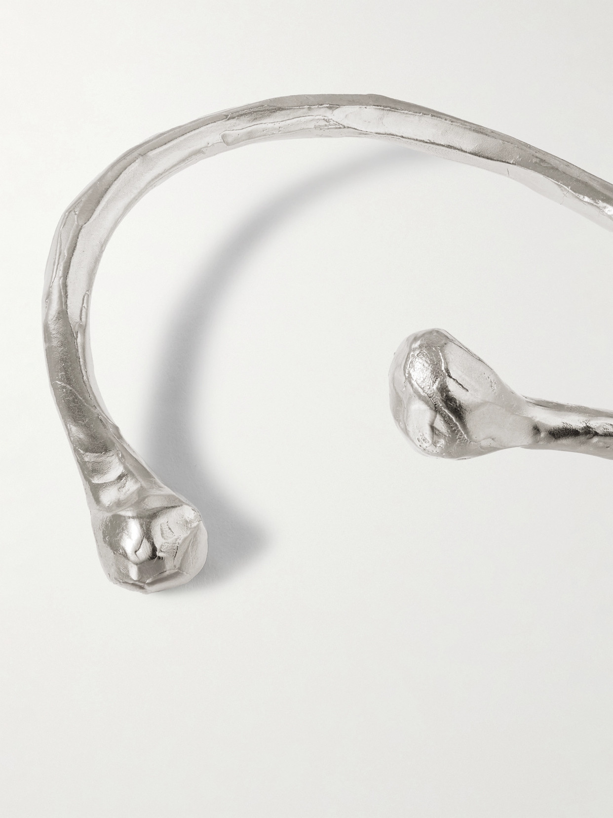Alighieri The Bones Of Rebirth Recycled Silver Cuff In Silver