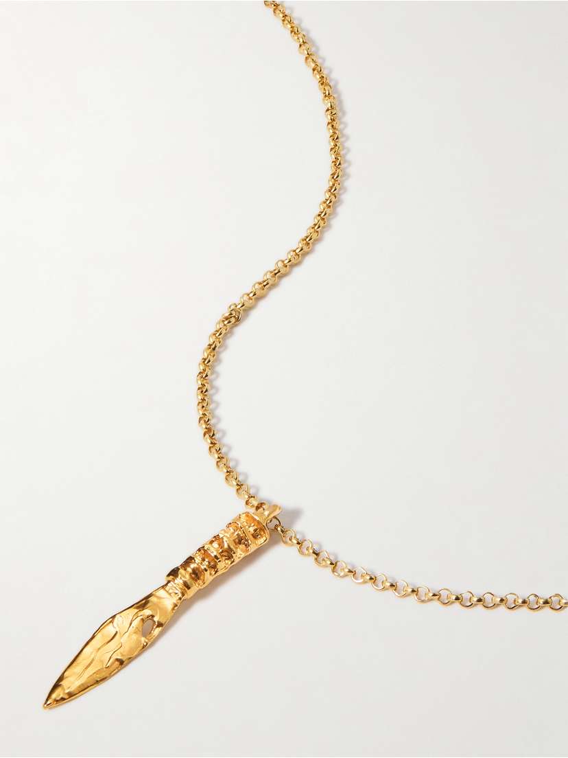Alighieri The Votive Offerings Gold-plated Necklace