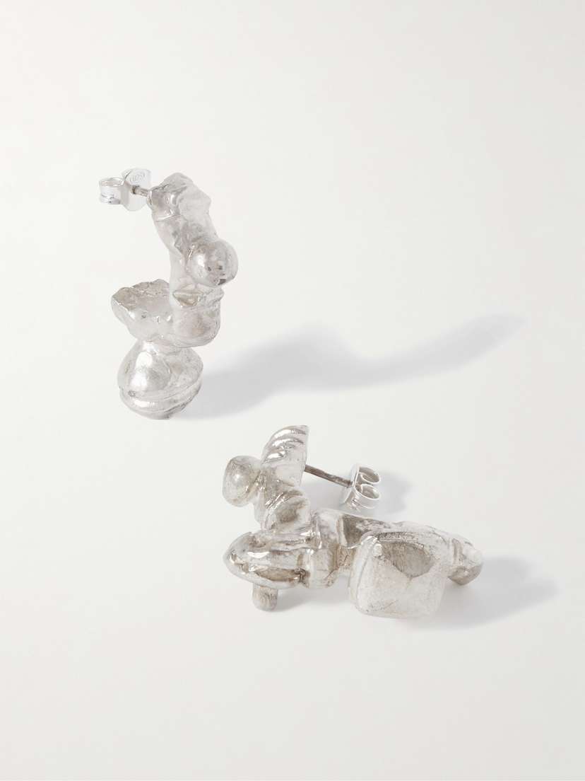 Alighieri The Ancient Incantations Recycled Silver Earrings