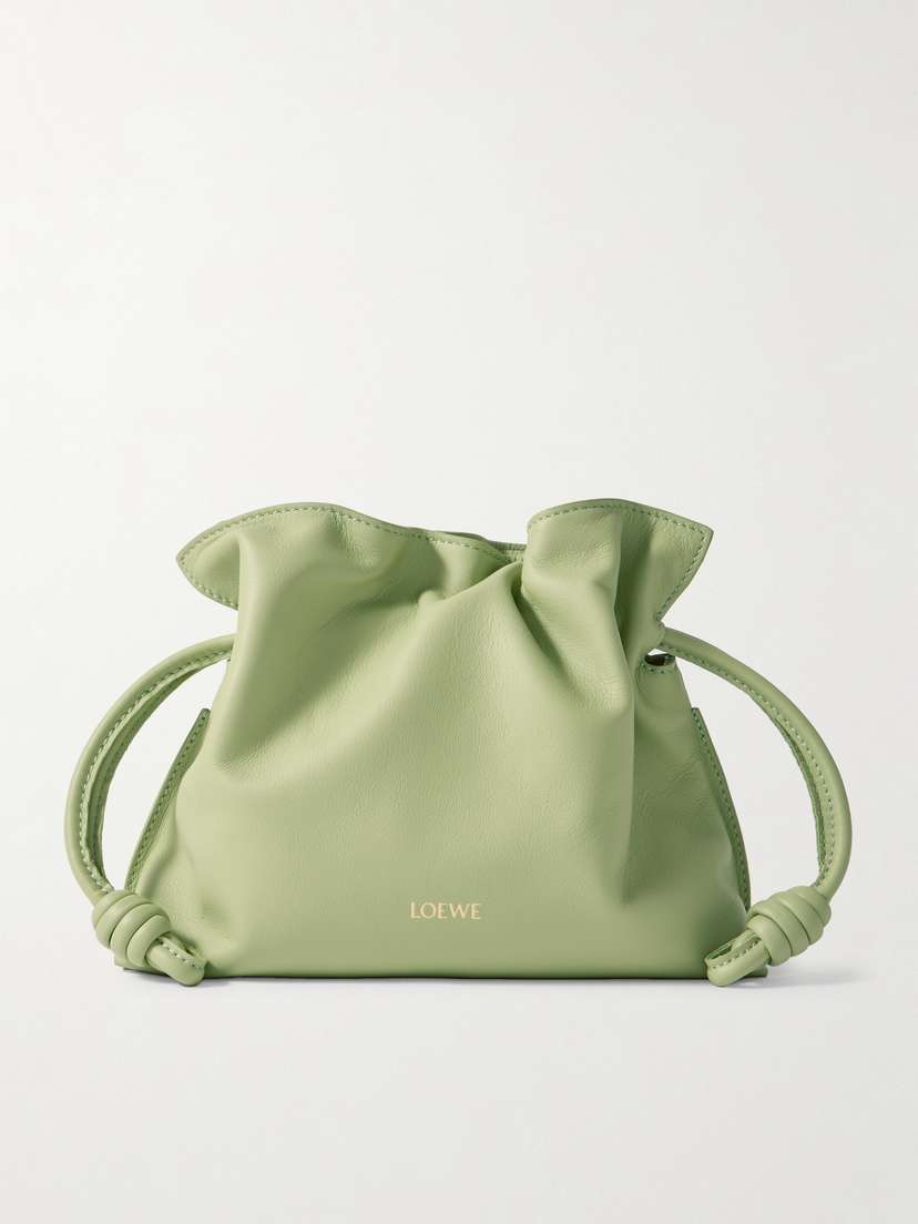 Loewe Flamenco Mini Leather Clutch