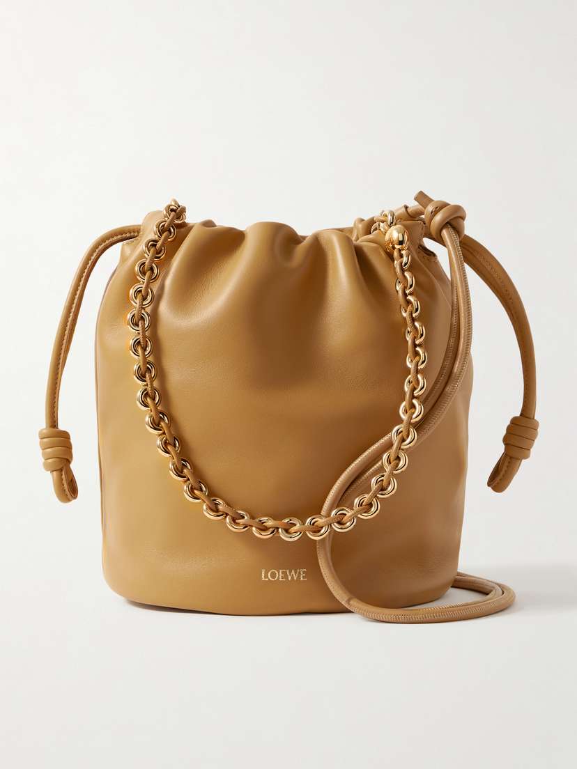 Loewe Flamenco Leather Shoulder Bag