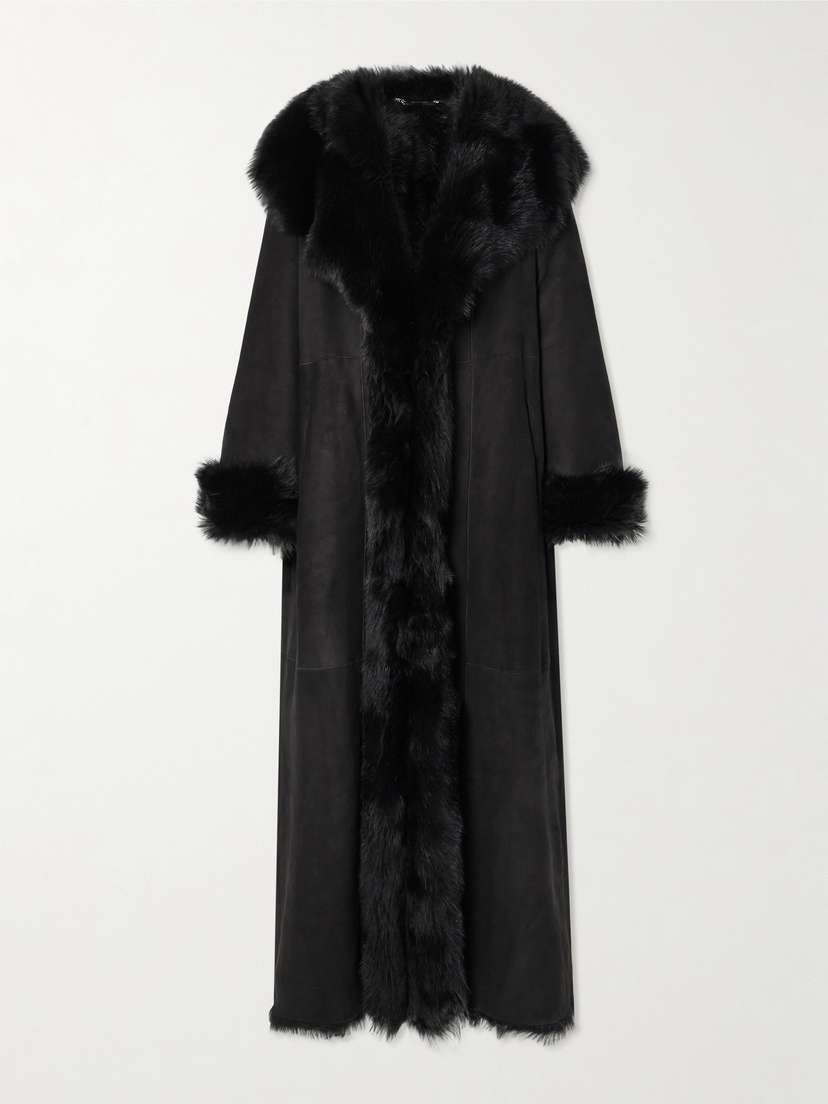 Nour Hammour Marlene Shearling Coat
