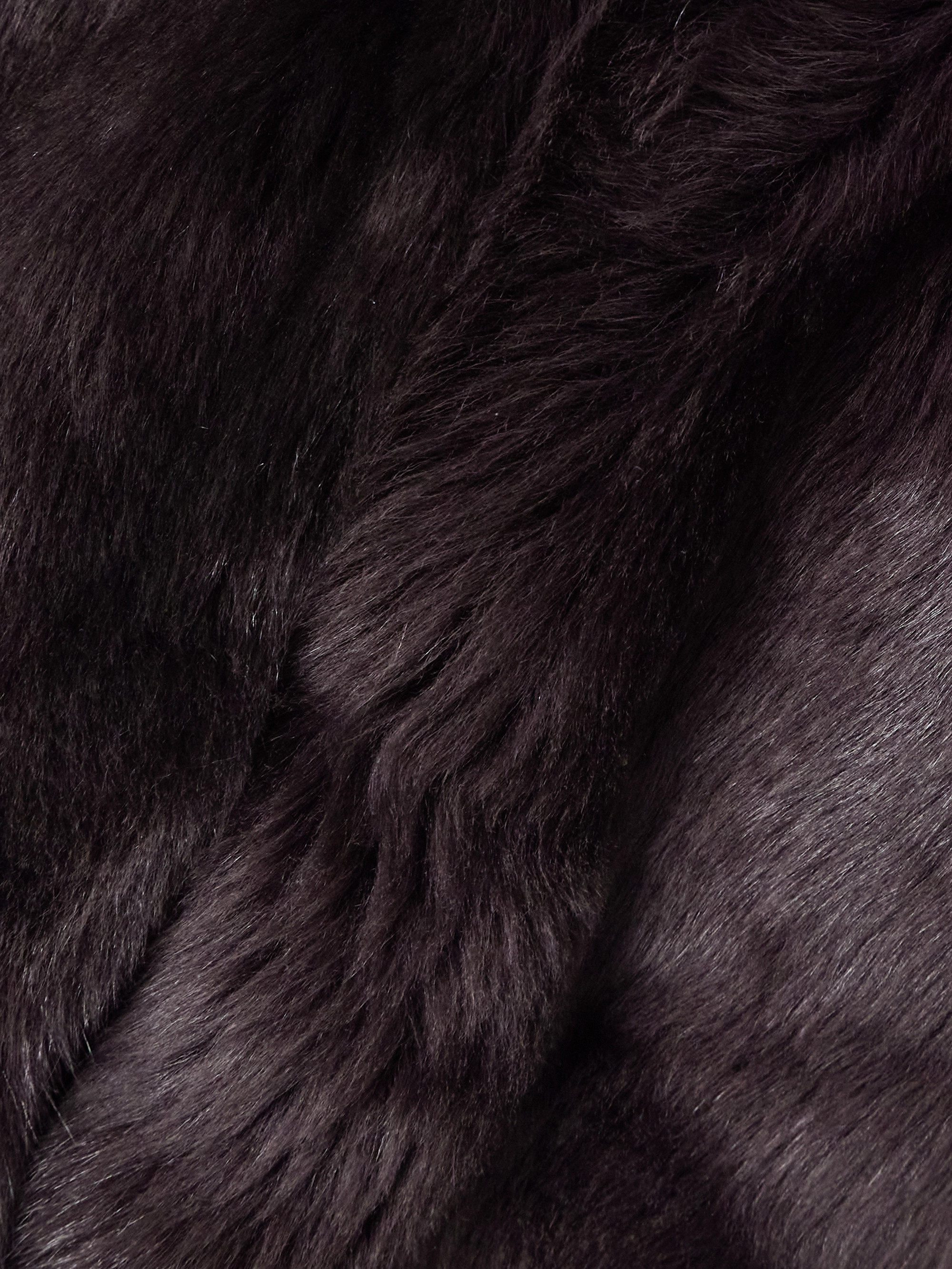 NOUR HAMMOUR Evita shearling coat