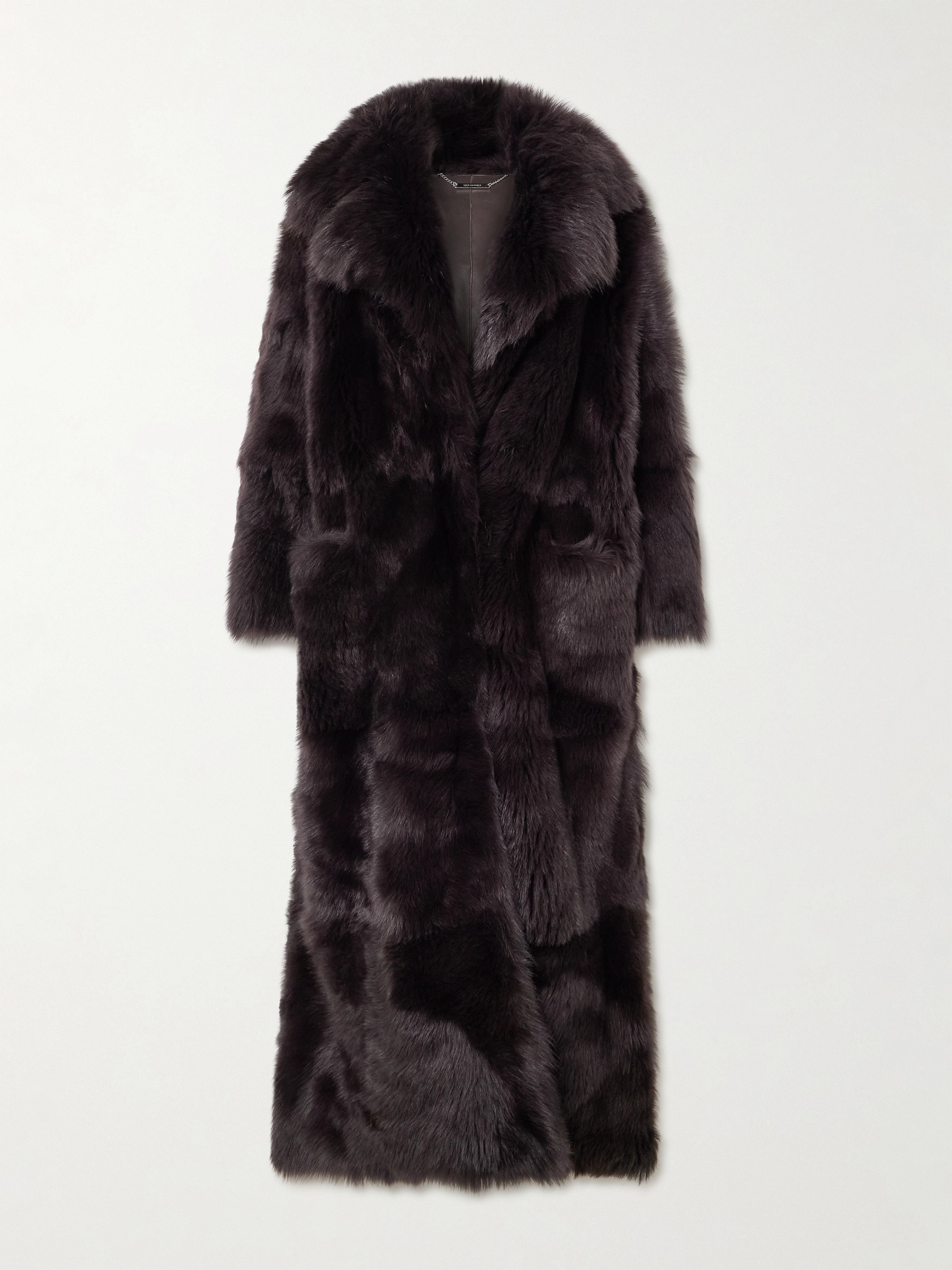 NOUR HAMMOUR Evita shearling coat