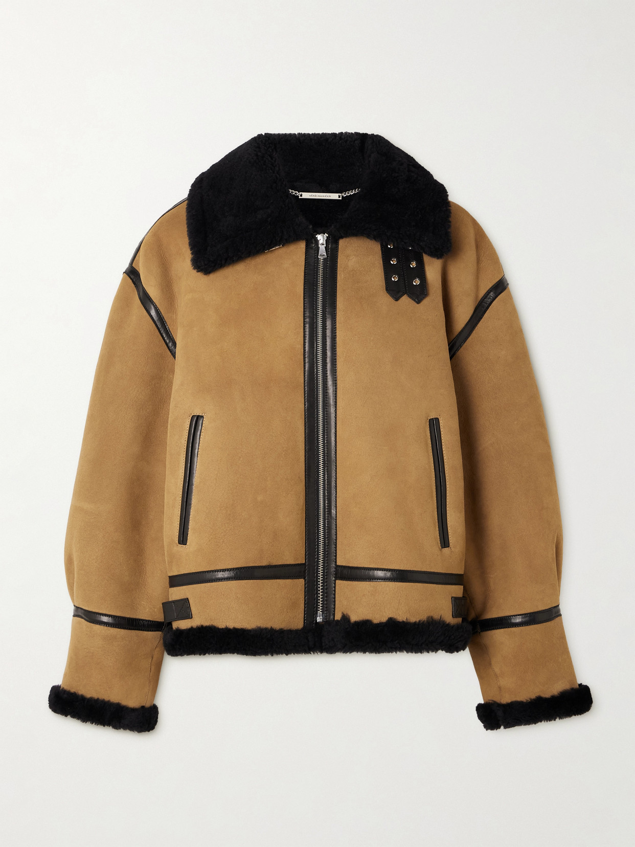 Nour Hammour Portia Jacket In Brown