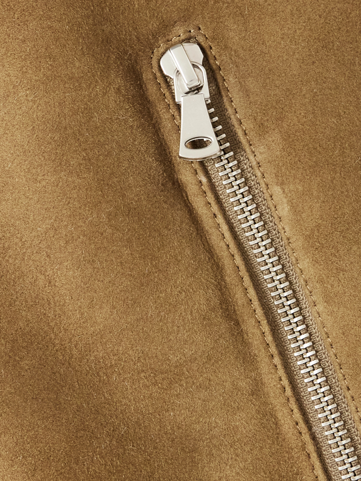 Nour Hammour Nyla Shearling Jacket In Natural