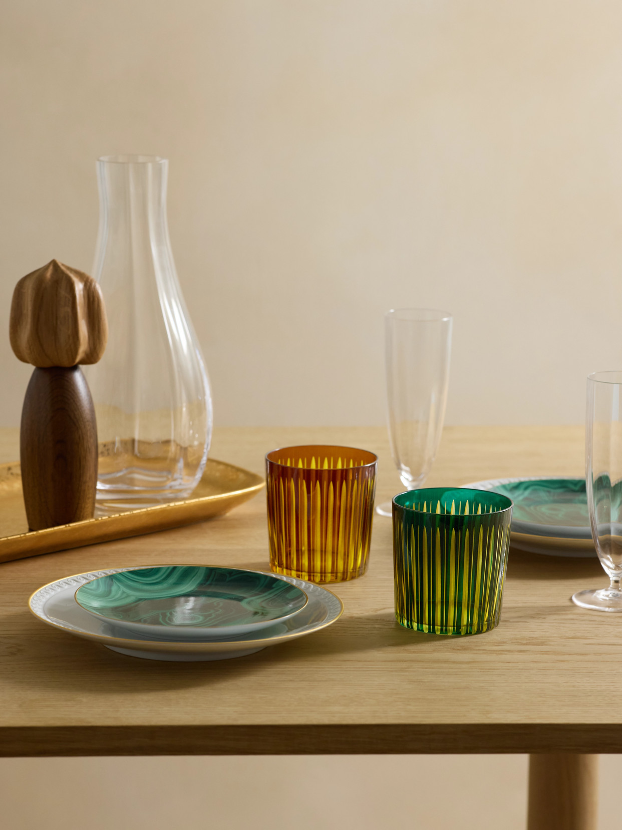 L'objet Prism Set Of Four Glasses In Multi