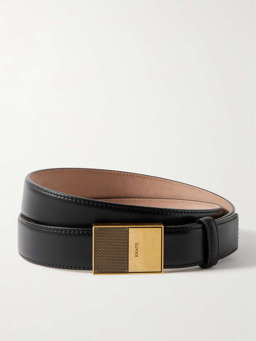 Khaite Elio Leather Belt