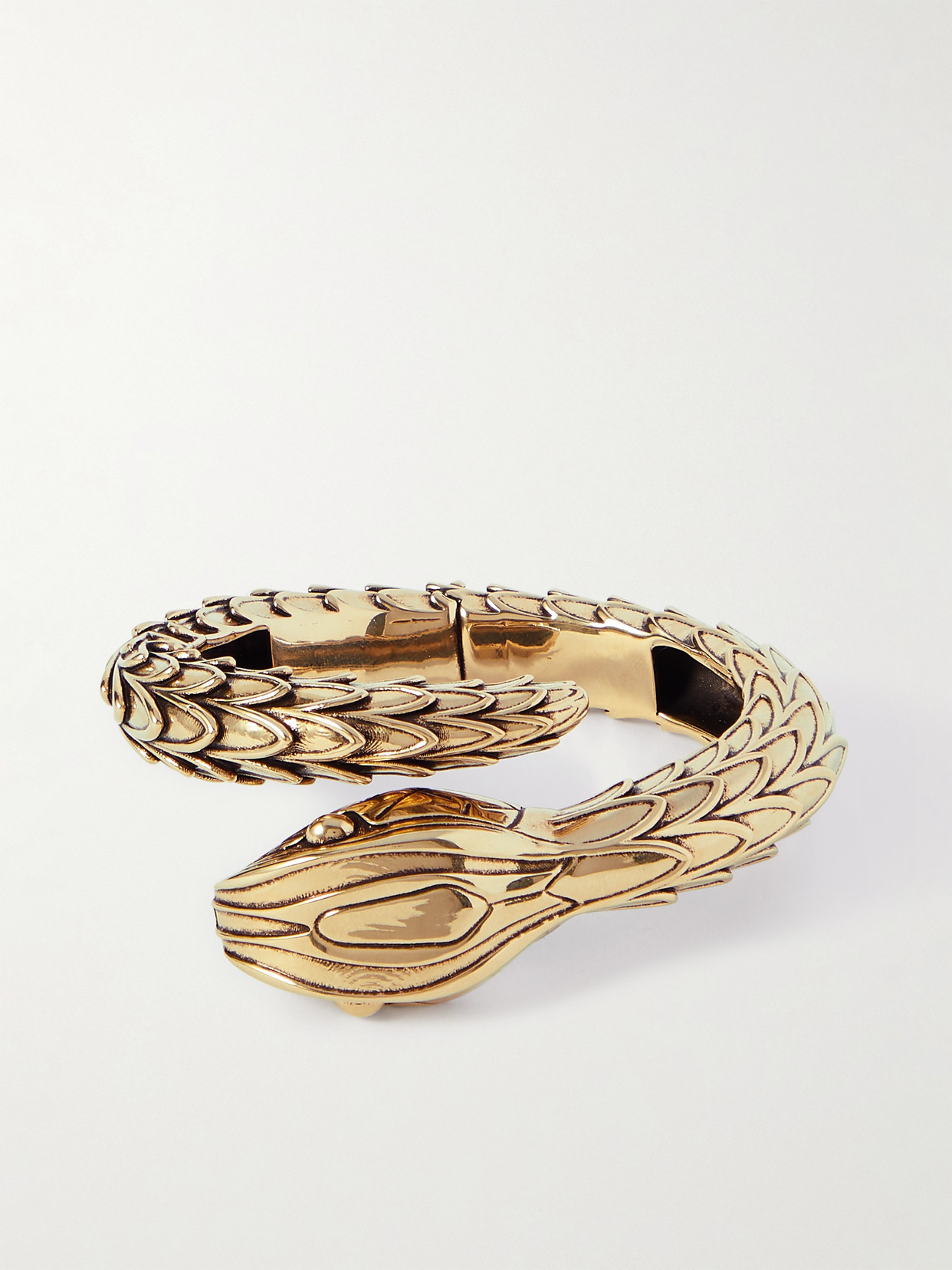Chloé Snake Gold-tone Cuff