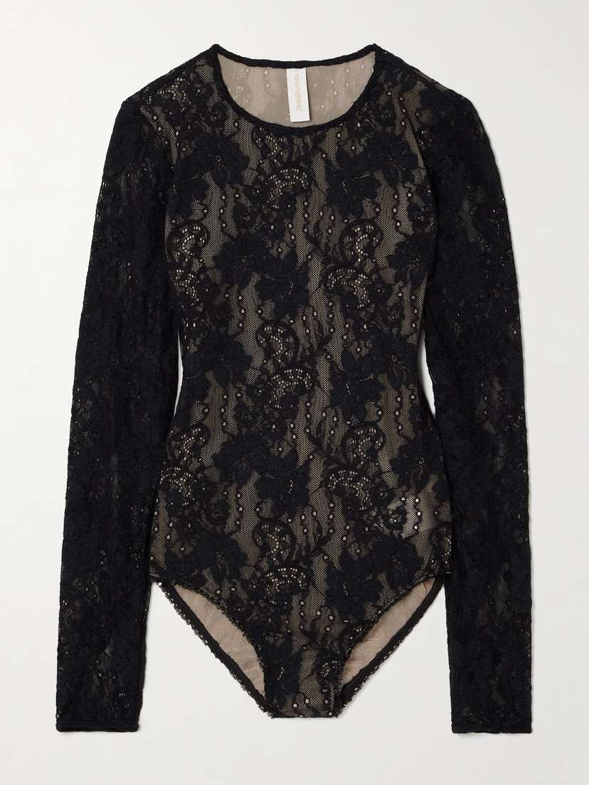 Zimmermann Corded Lace Bodysuit