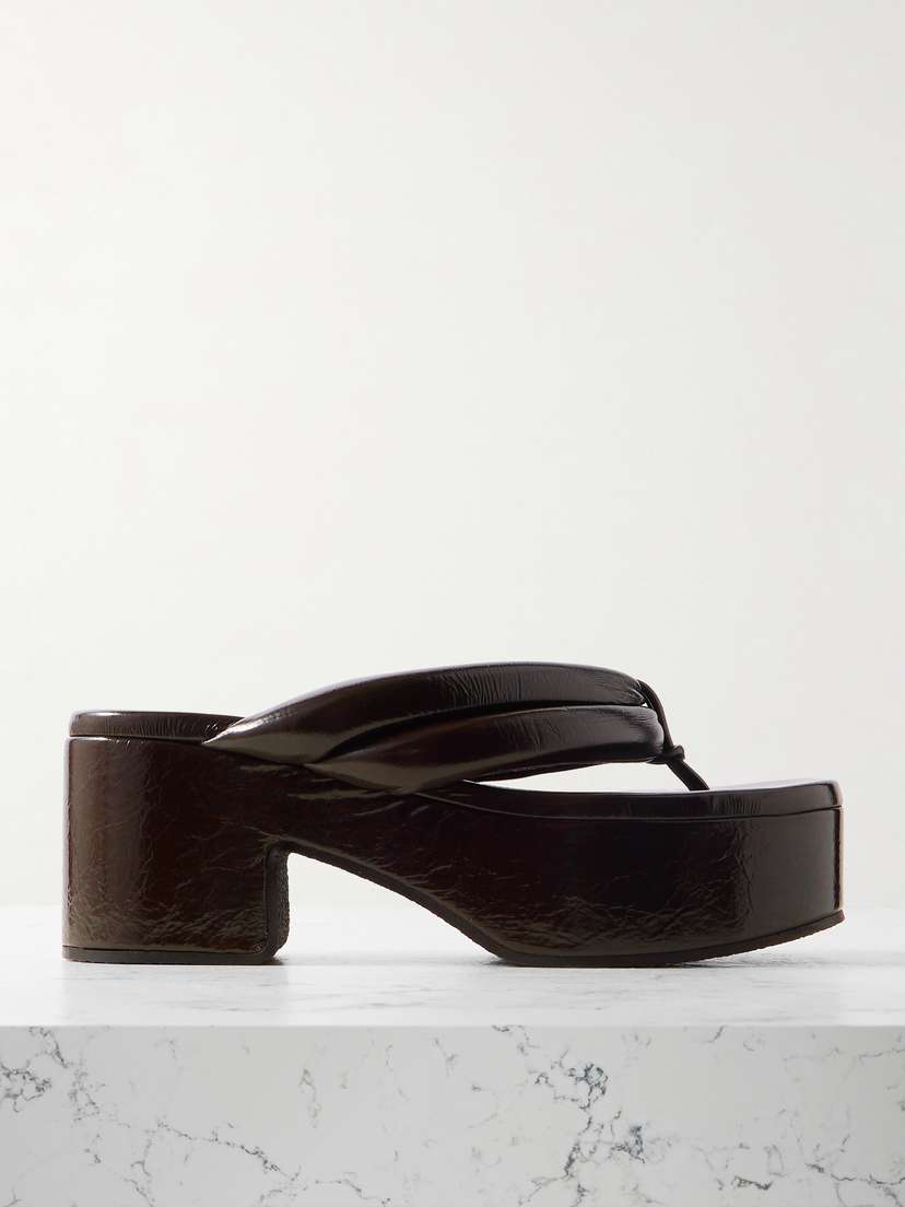 Dries Van Noten Leather Sandals