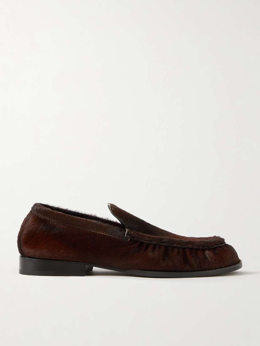 Dries Van Noten Calf Hair Loafers