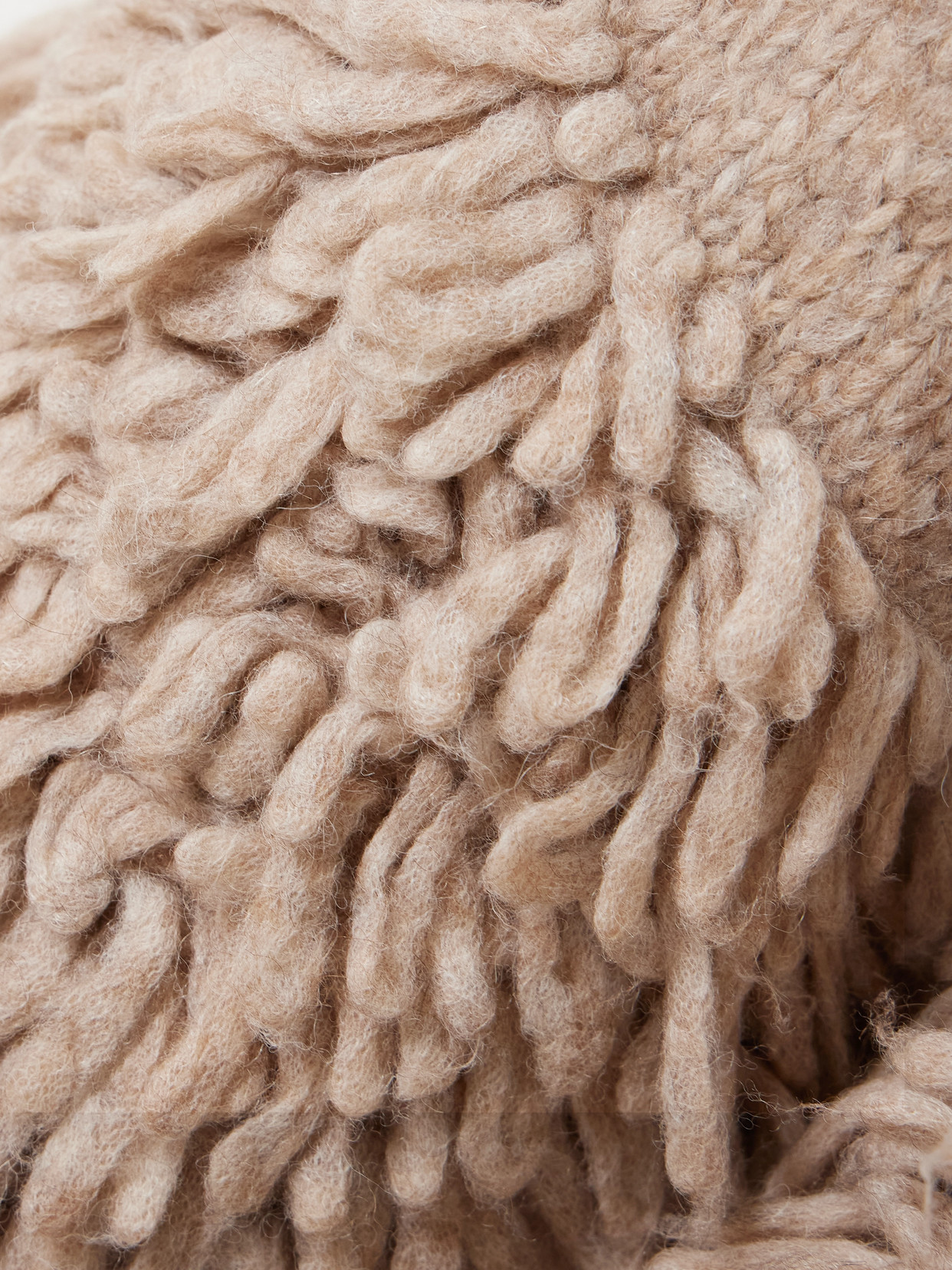 Loewe Fringed Mélange Alpaca-blend Scarf In Neutrals
