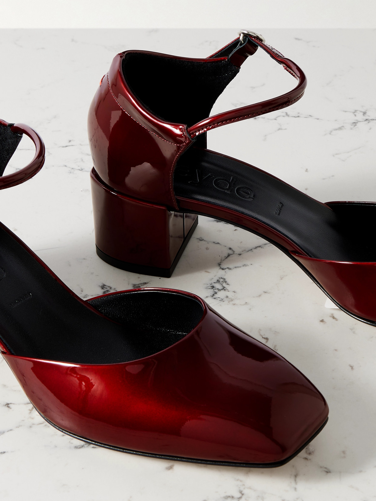 Aeyde Magda Heeled Shoes In Red
