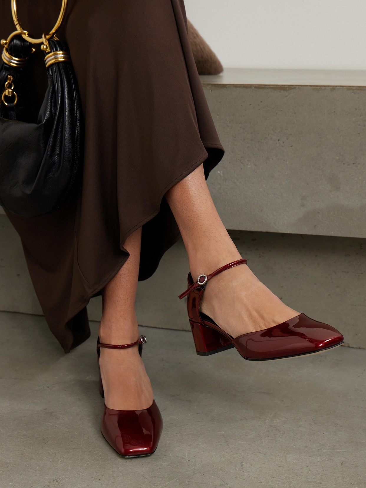 Aeyde Magda Heeled Shoes In Red
