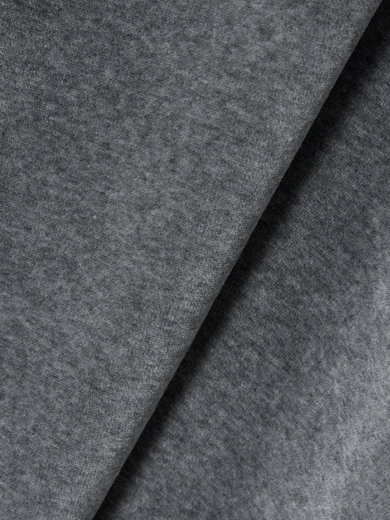 Cotton-Blend Velour Sweater