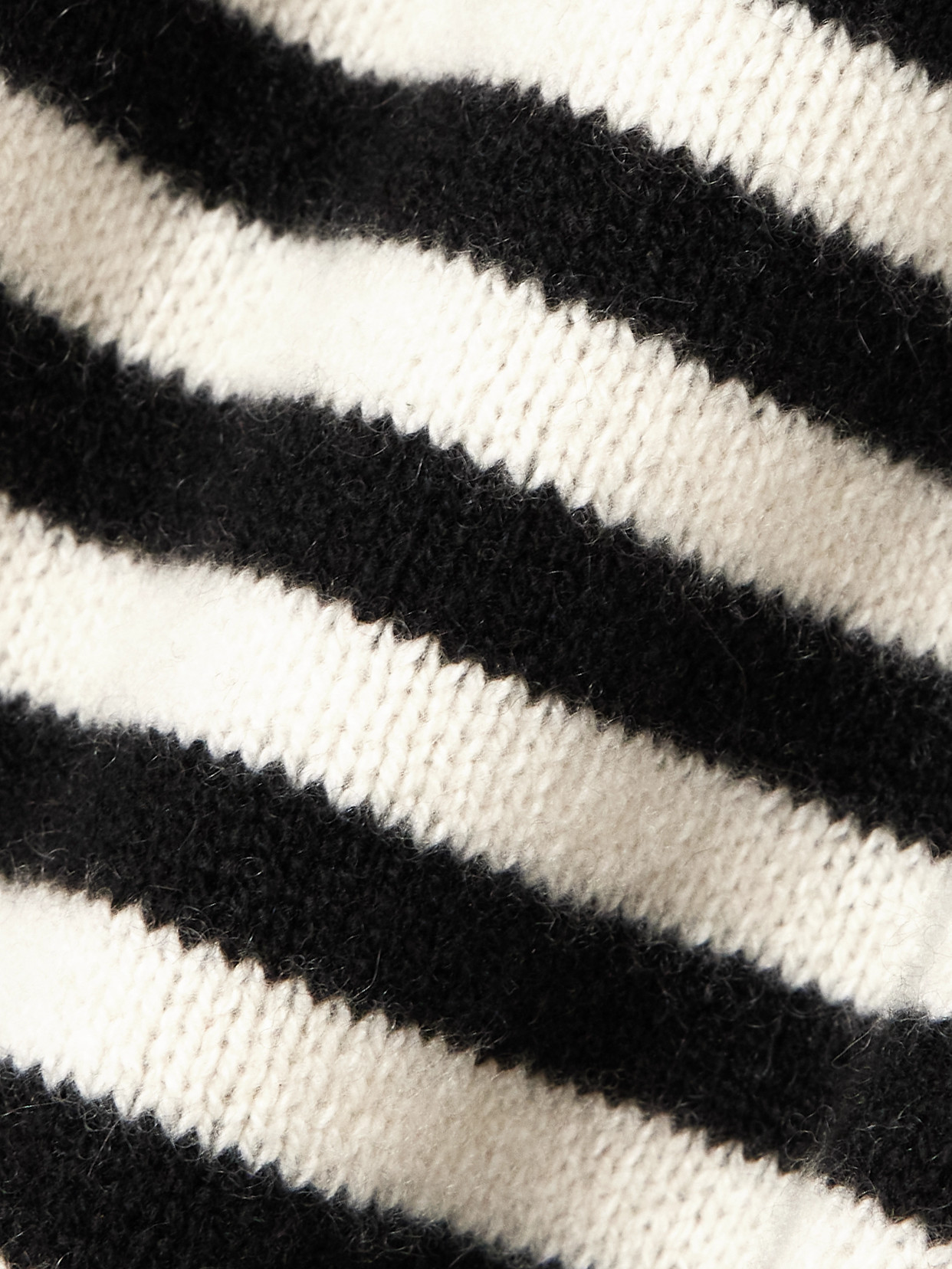 Suzie Kondi Sarra Striped Cashmere Sweater In Black
