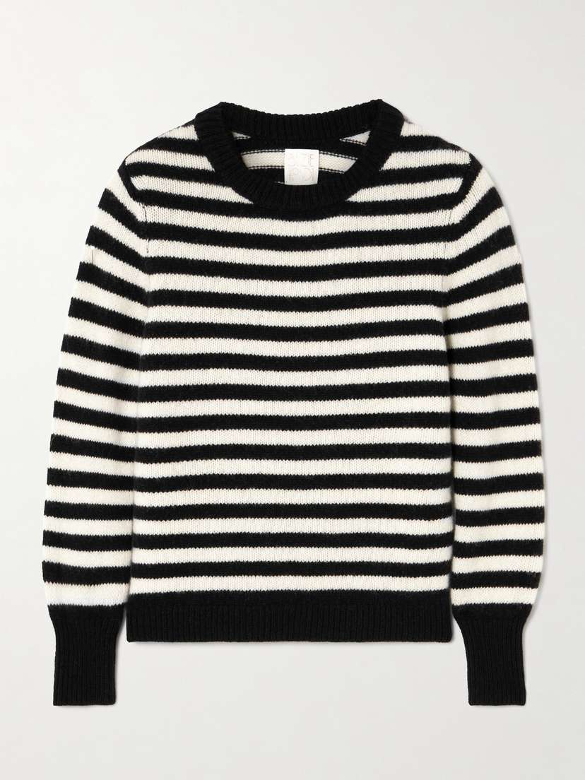 Suzie Kondi Sarra Striped Cashmere Sweater