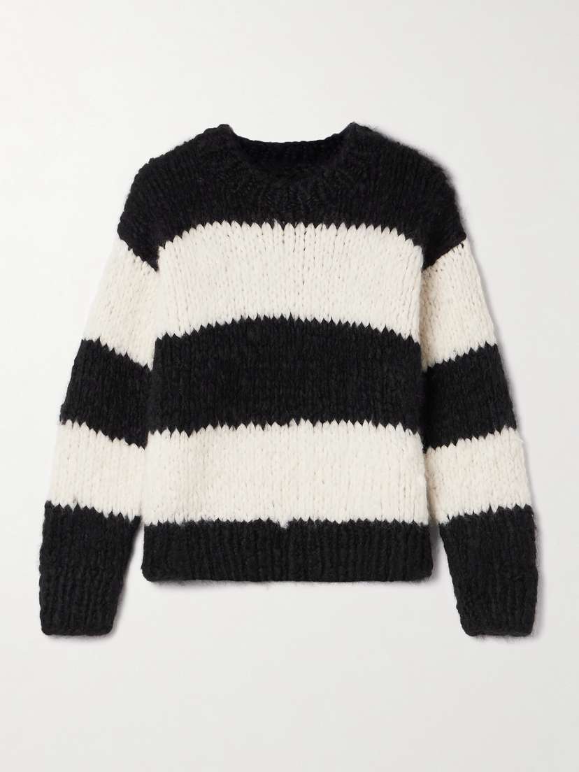 Suzie Kondi Jooshi Striped Cashmere Sweater