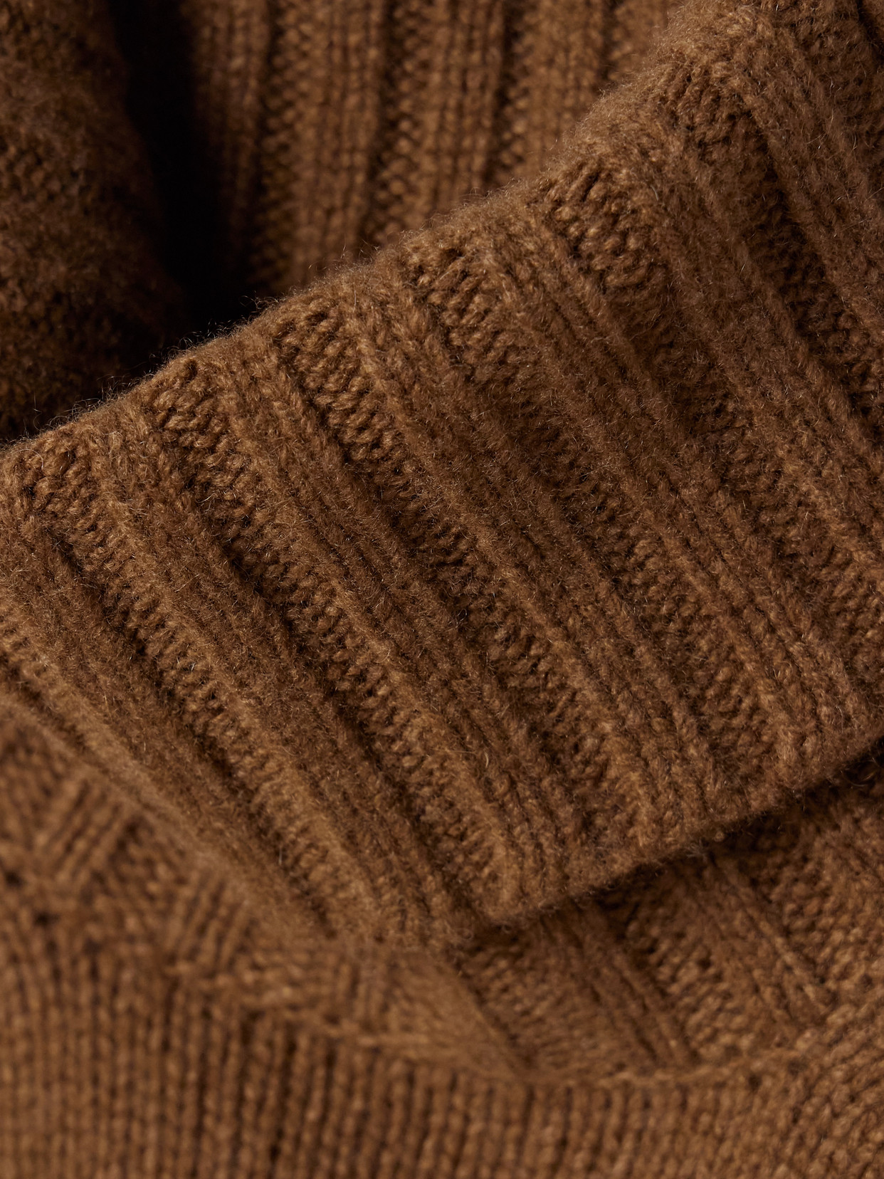 Suzie Kondi Tirana Cashmere Turtleneck Sweater In Brown