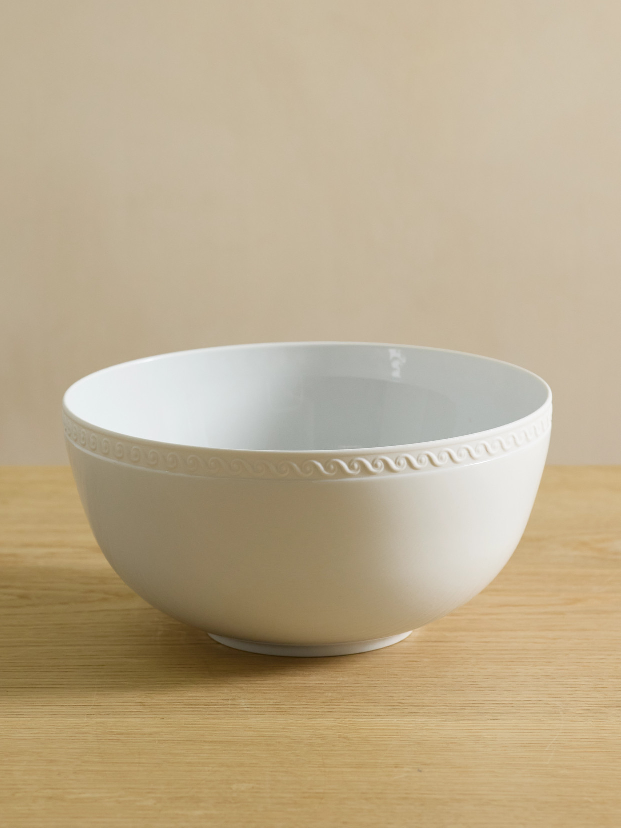 L'Objet - Neptune Large Porcelain Bowl - White