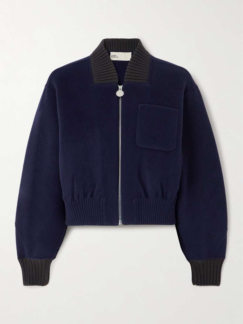 Tory Burch Wool Bomber Jacket