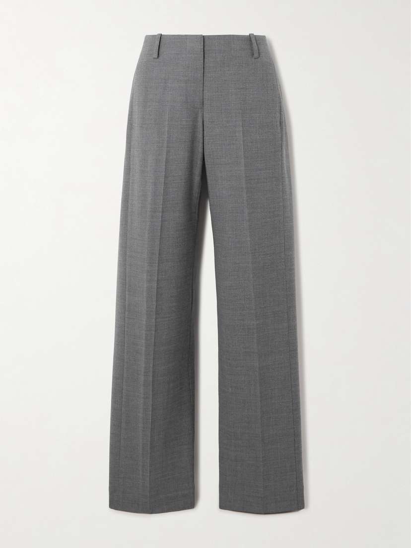Tory Burch Flannel Wide-leg Pants