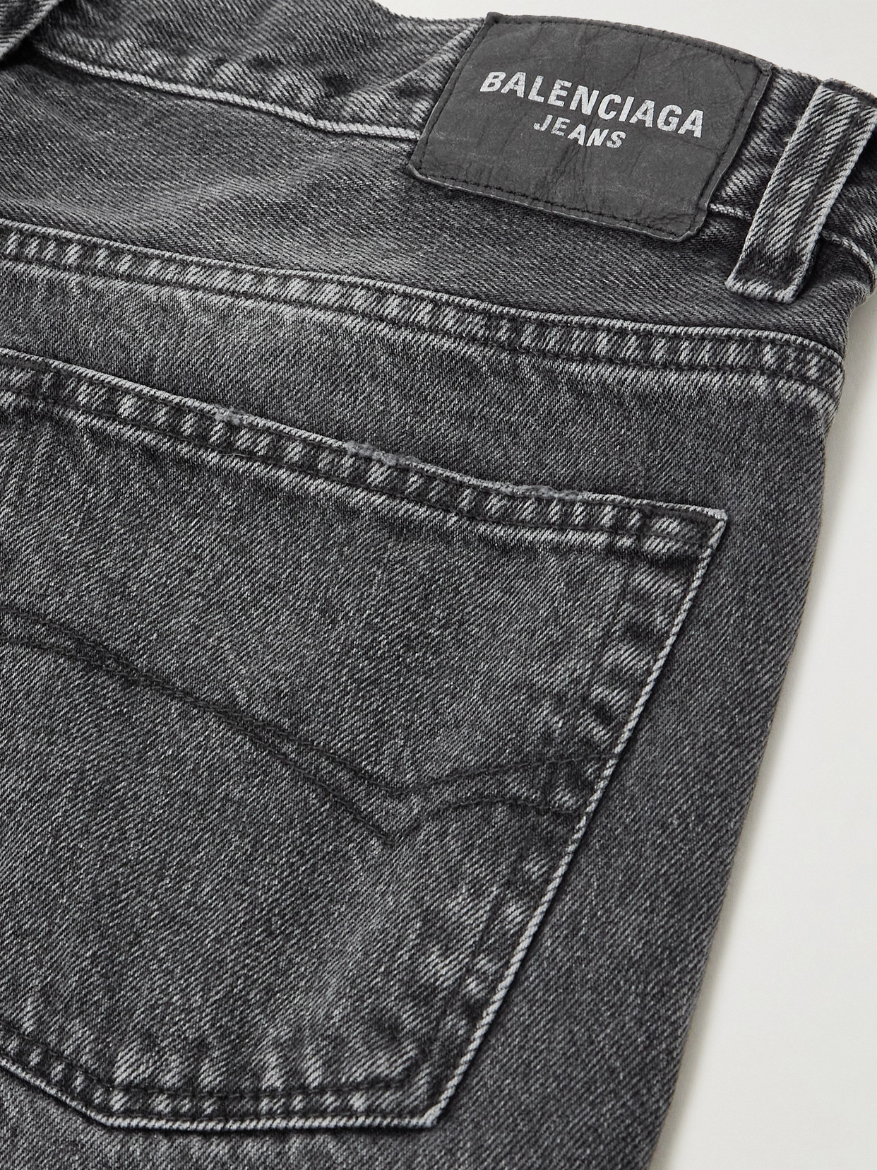 BALENCIAGA DISTRESSED BOYFRIEND JEANS