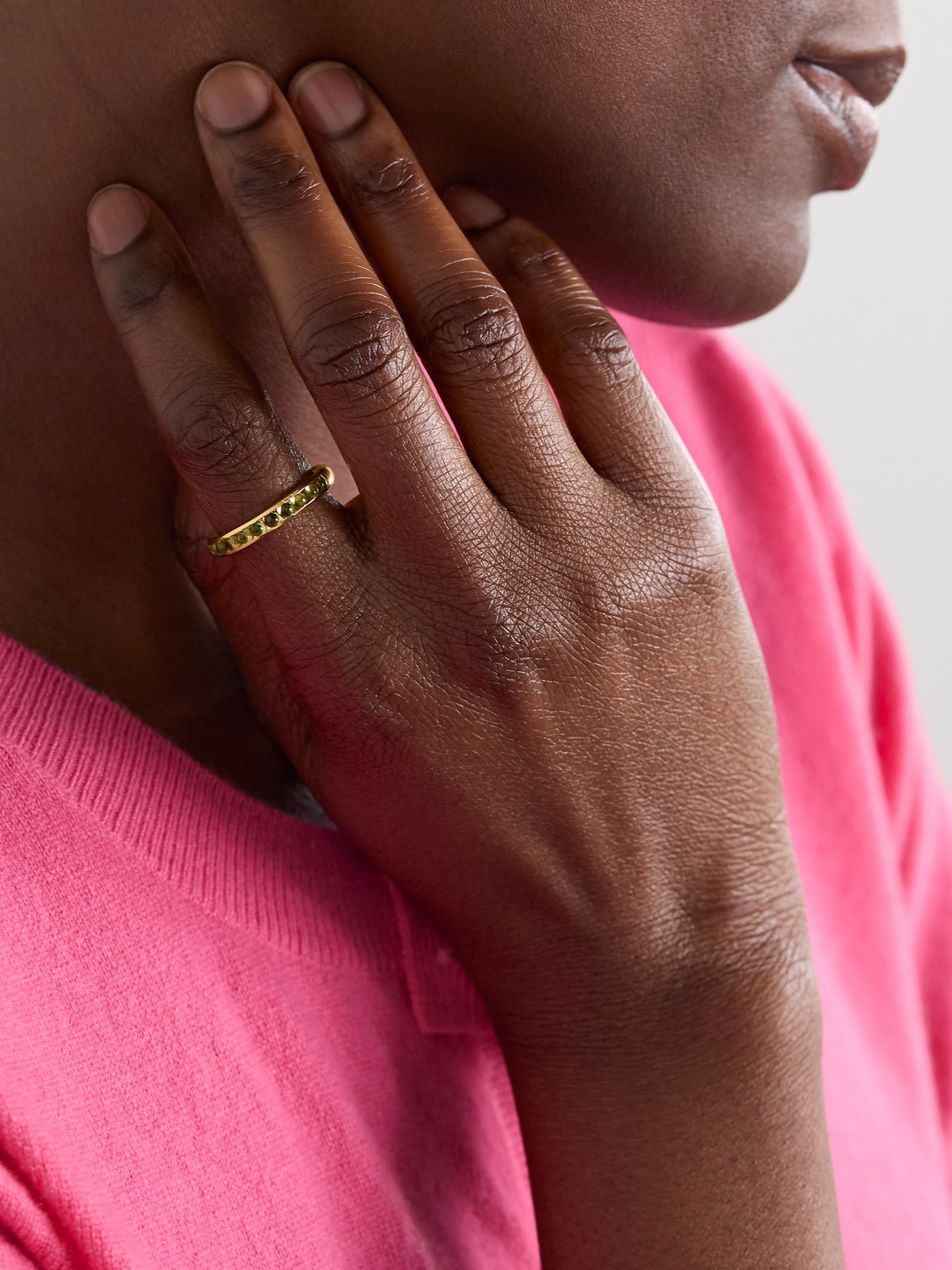 Brent Neale 18-karat Gold Tourmaline Ring In Gold