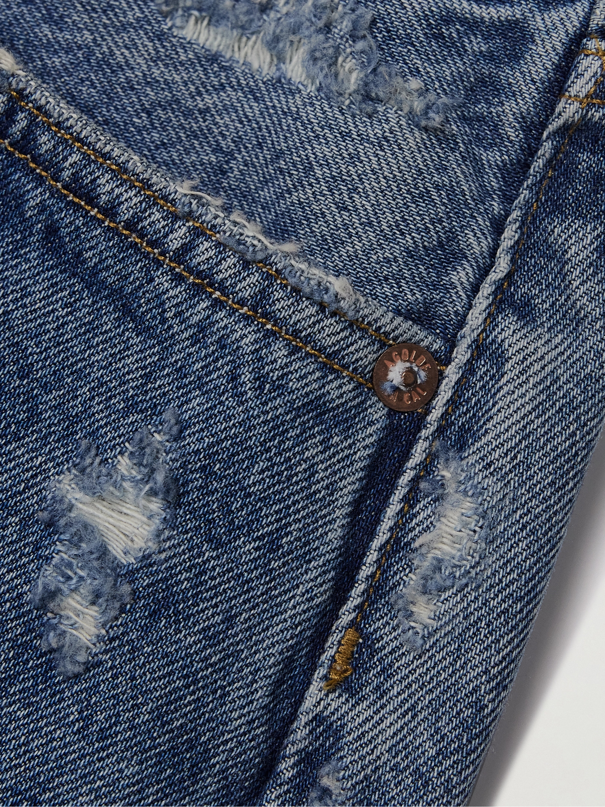 Agolde Parker Vintage Cutoff organic denim shorts thumbnail