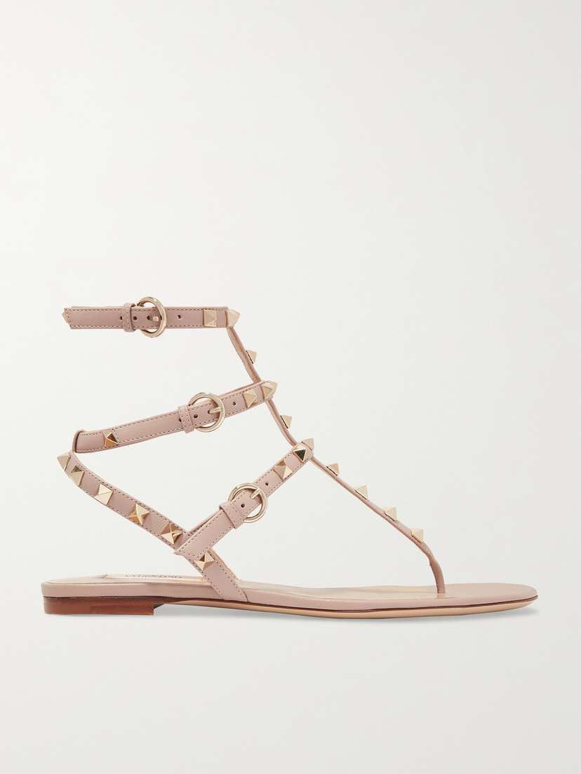 Valentino Garavani — Rockstud leather sandals